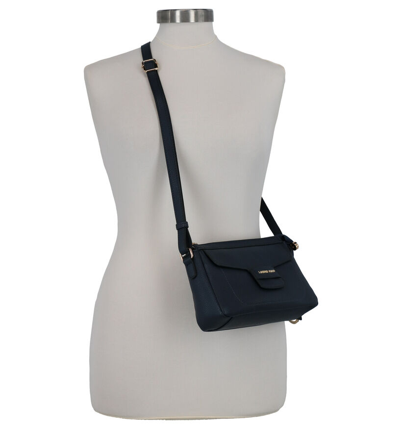 Laurent David Laura Blauwe Crossbody Tas in kunstleer (272050)