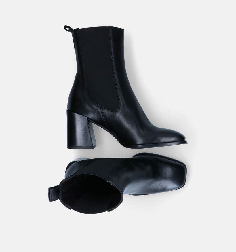 Zinda Bottines à talons en Noir pour femmes (317898)