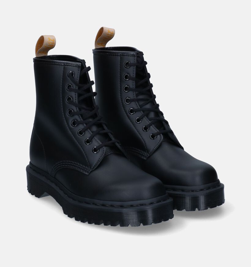 Dr. Martens Vegan 1460 Bex Mono Bottines en Noir pour femmes (303549)