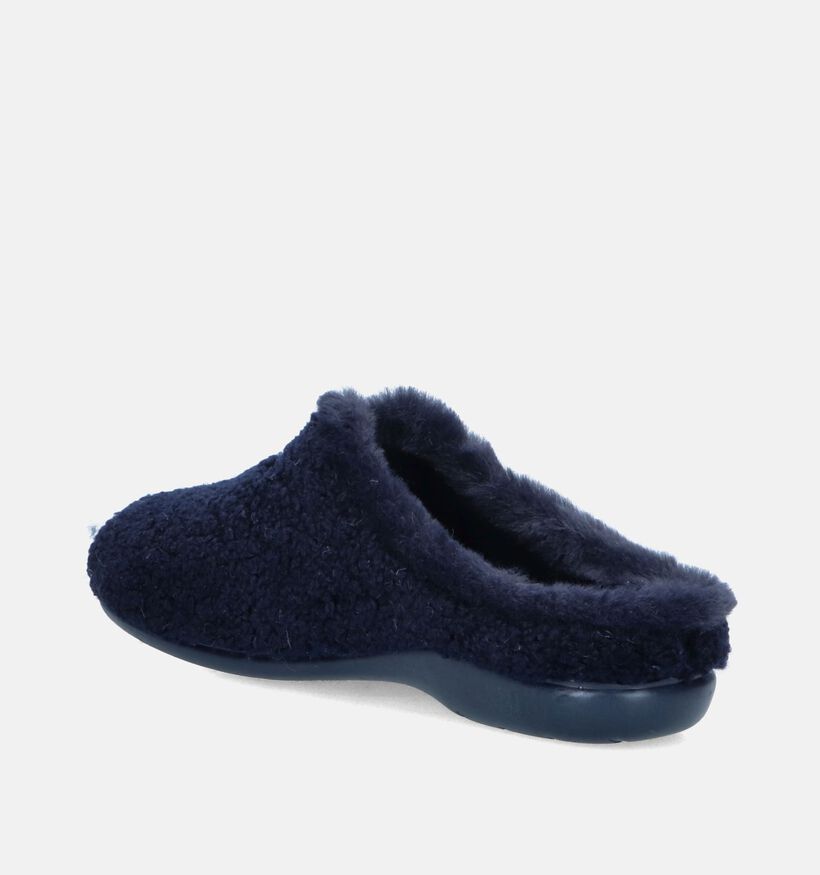 River Woods Ivette Blauwe Pantoffels voor dames (347367) - geschikt voor steunzolen