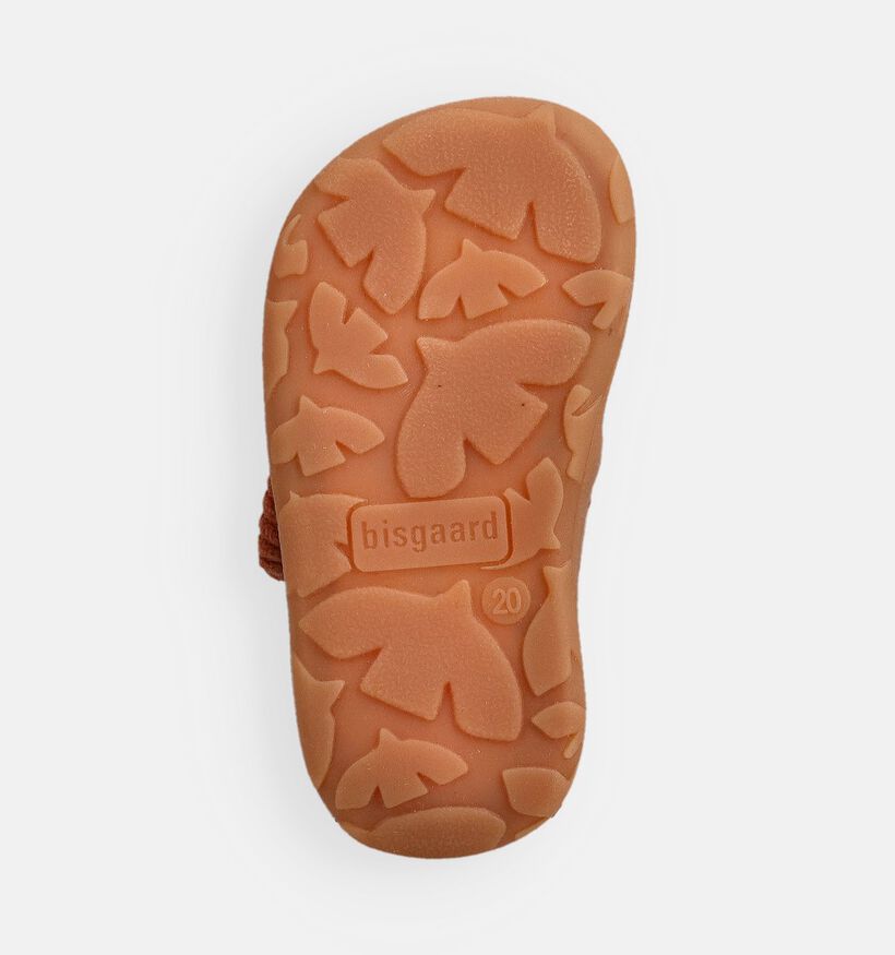 Bisgaard Corduroy Bruine Pantoffels Barefoot voor jongens (378635) - geschikt voor steunzolen