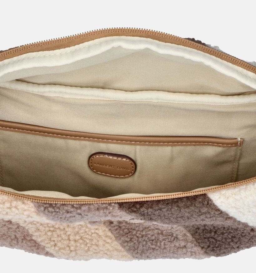 Laurent David Olivia Bruine Crossbody heuptas voor dames (349768)