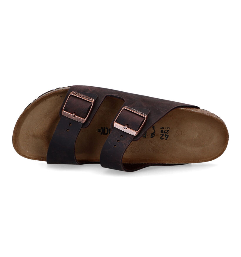 Birkenstock Arizona Bruine Slippers voor heren (322411)