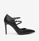 NeroGiardini Zwarte Pumps met Bandjes voor dames (361711)