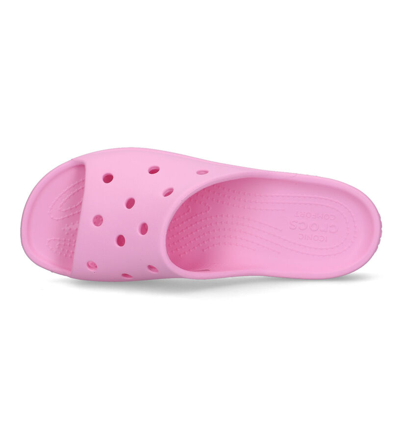 Crocs Classic Platform Roze Slippers voor dames (322211)