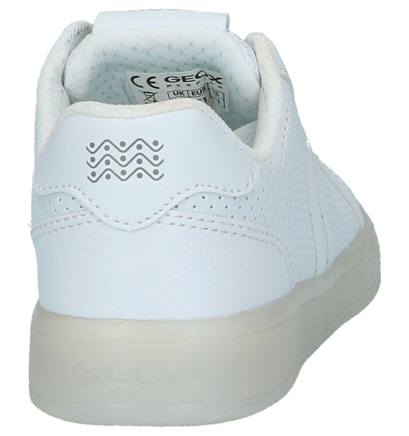 Geox Baskets basses en Blanc en simili cuir (223139)