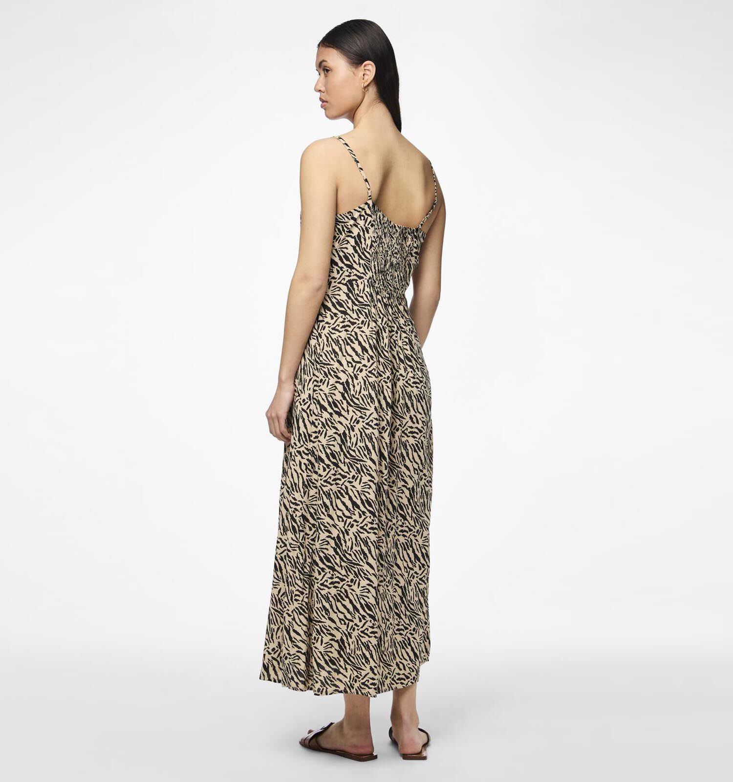 Pieces Nya Zwarte Maxi jurk Dames Kleedjes Online op TORFS.BE