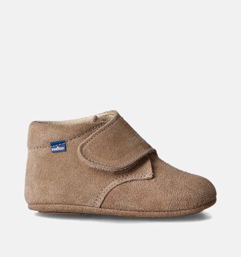 Stabifoot Kruipschoenen Bruin/Beige/Roze