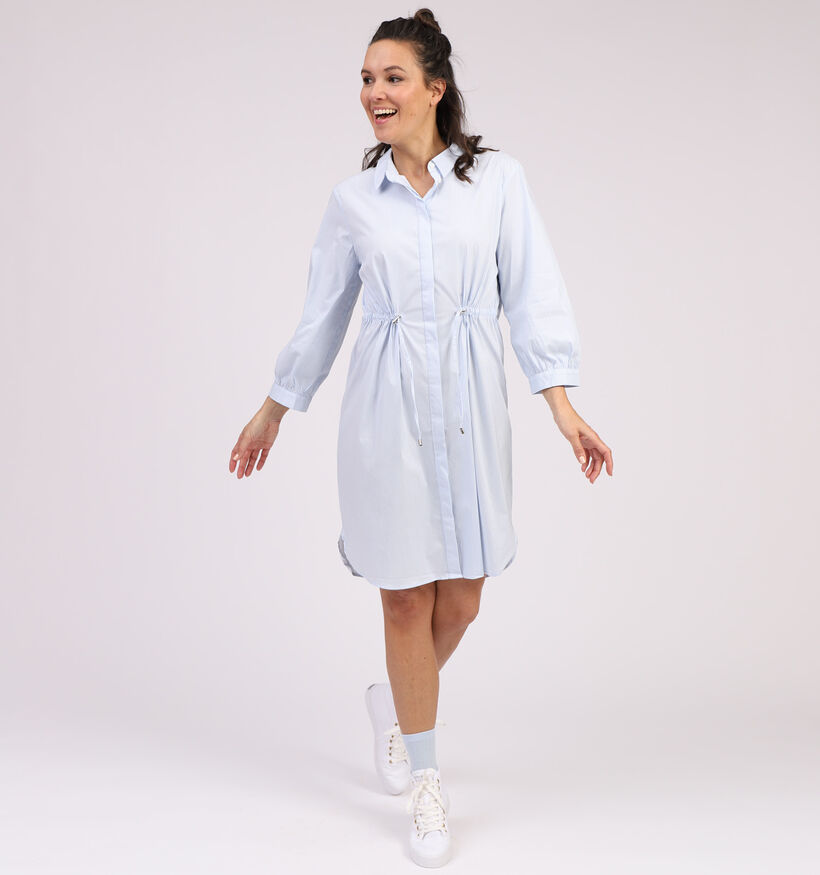 comma Robe chemise en Bleu (313232)