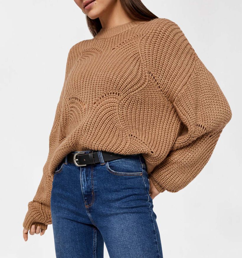 Pieces Benita Pull en Jaune (287638)