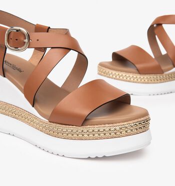 NeroGiardini Sandales Cognac