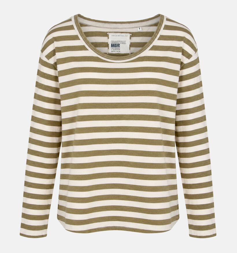 The Shirt Project Groene T-shirt met Lange Mouwen voor dames (381891)