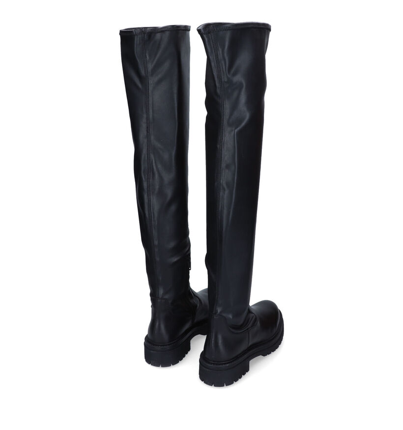 Geox Iridea Bottes Overknee en Noir pour femmes (316144)