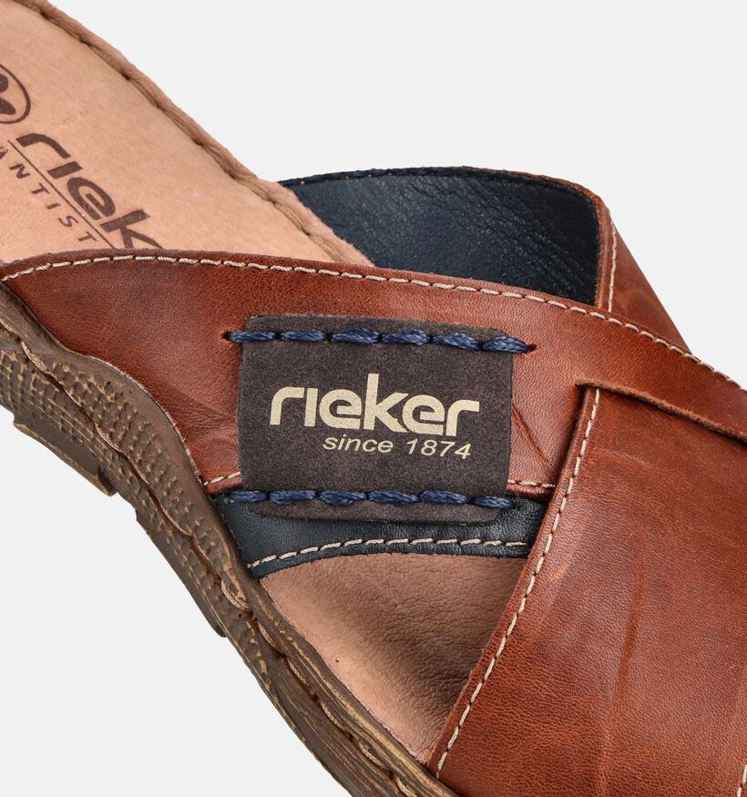 Rieker Bruine Slippers voor heren (370503)