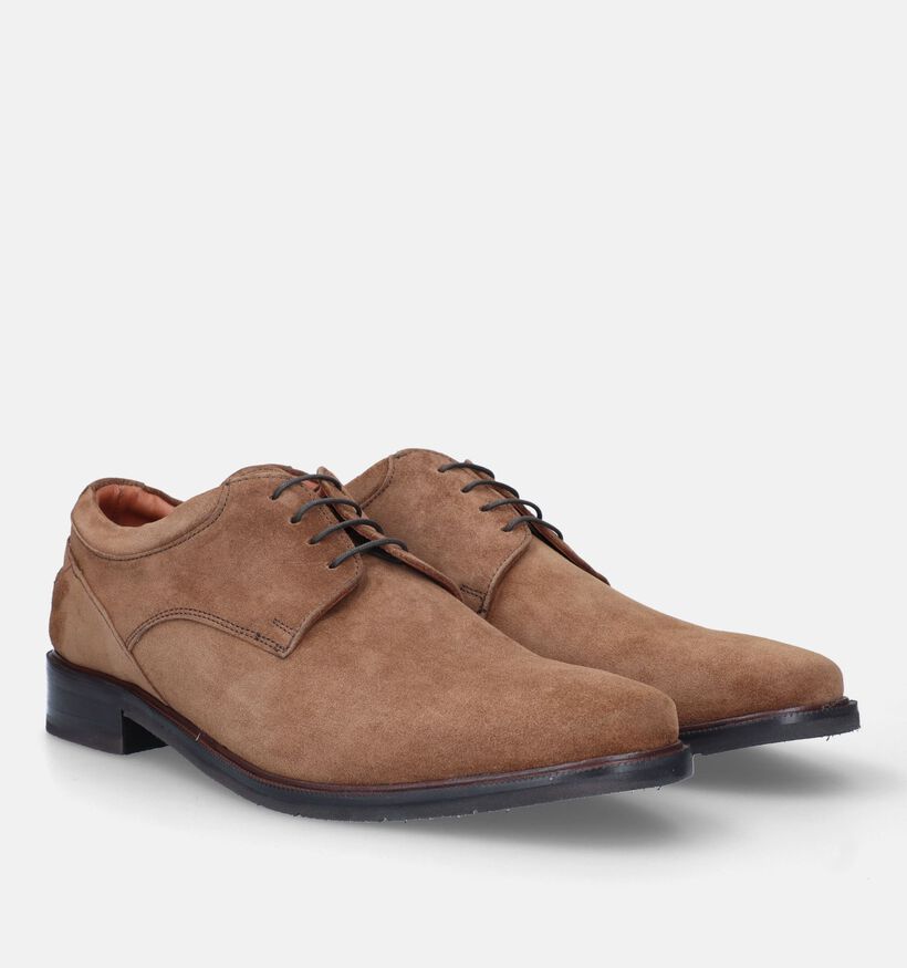 Ambiorix Aldo Cognac Geklede Schoenen voor heren (331368) - geschikt voor steunzolen