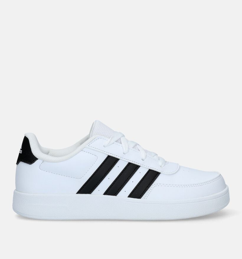 adidas Breaknet Witte Sneakers voor jongens, meisjes (318945) - geschikt voor steunzolen