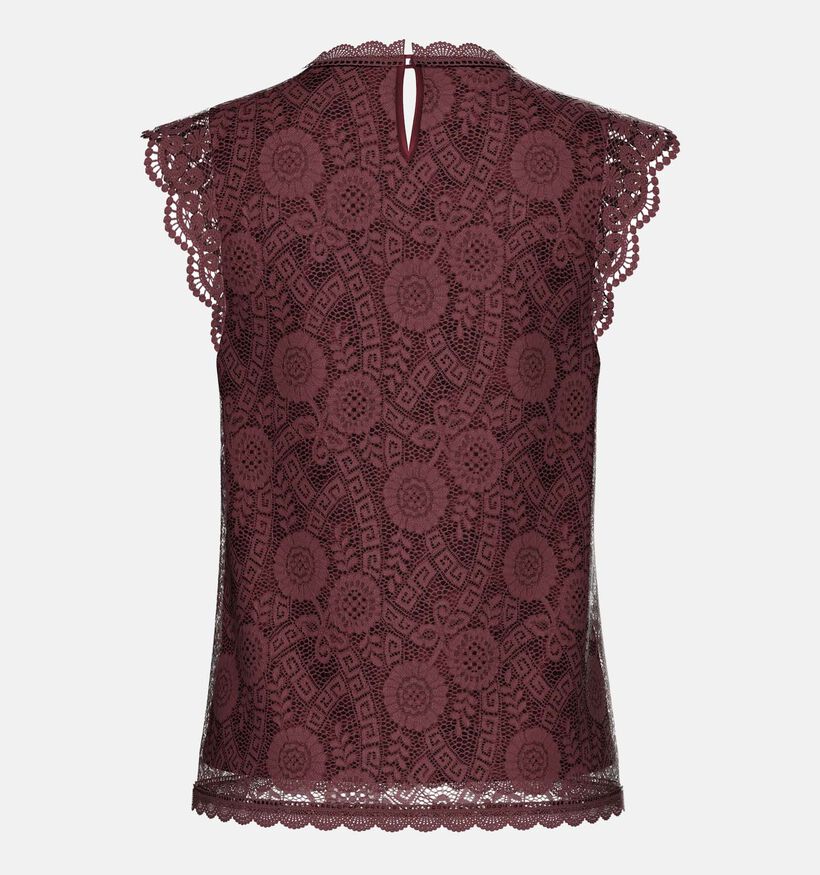 Pieces Olline Bordeaux Top voor dames (361137)