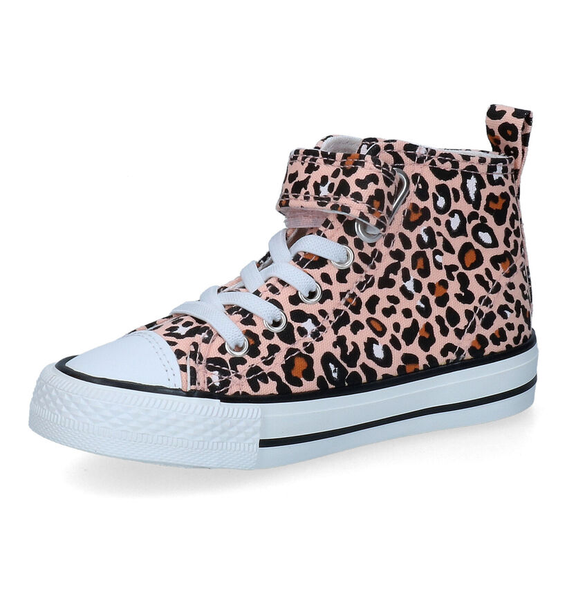 Milo & Mila Roze Sneakers in stof (308161)