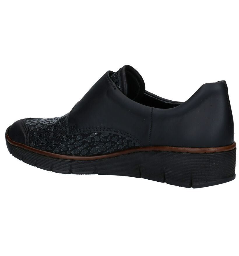 Rieker Chaussures confort en Noir pour femmes (328436)