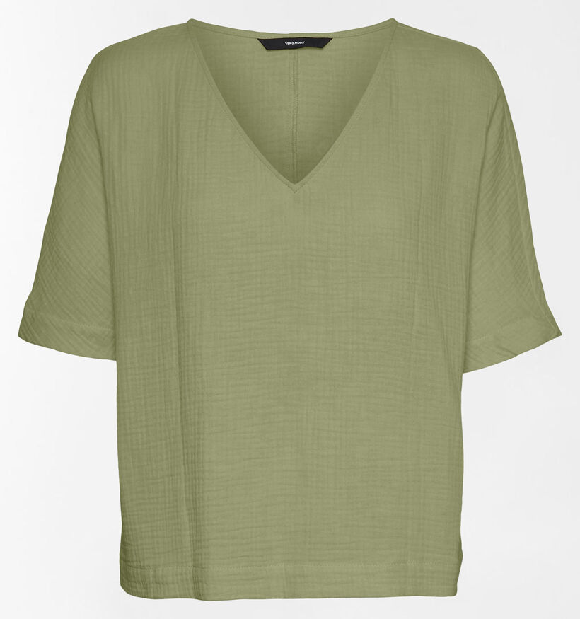 Vero Moda Natali T-shirt en Vert (318575)