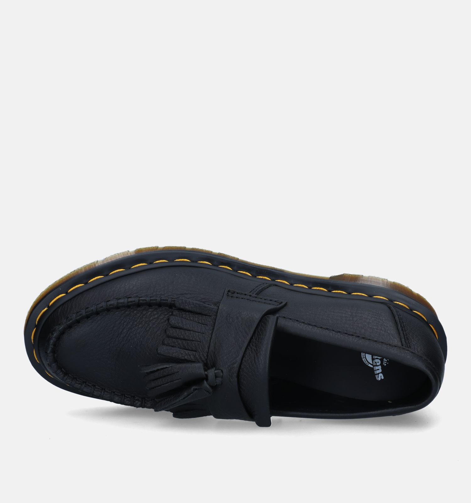 Dr. Martens Adrian Tassel Zwarte Instappers Dames Lage schoenen