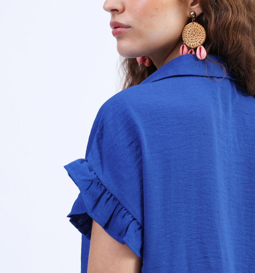 JDY Esther Blouse en Bleu (335765)