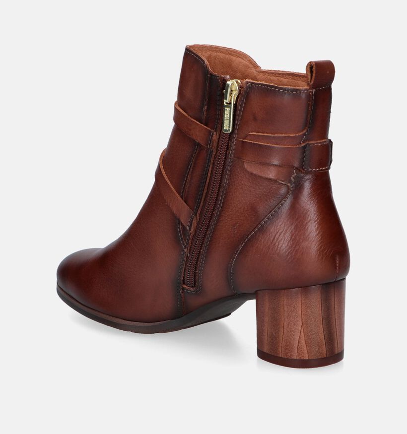 Pikolinos Calafat Bottines en Cognac pour femmes (346185)