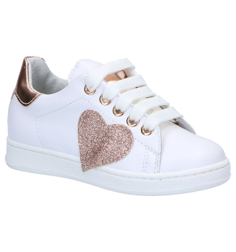 K3 Chaussures basses en Blanc en simili cuir (282890)