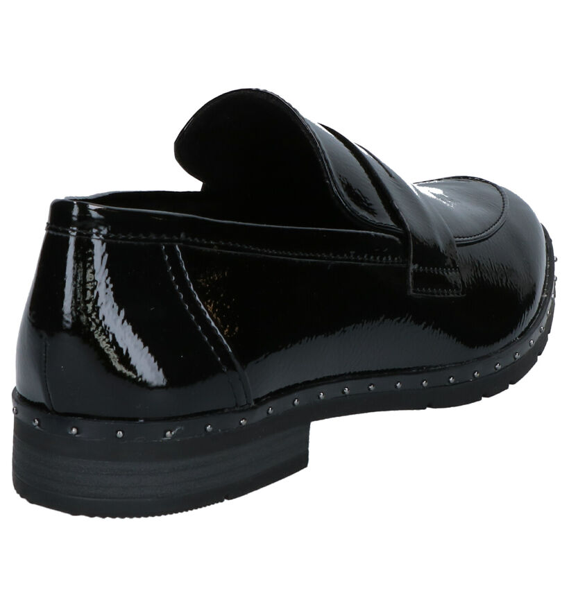 Marco Tozzi Loafers en Noir en simili cuir (257234)