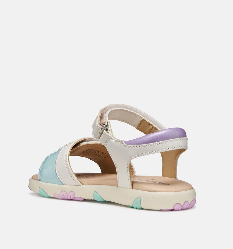 Geox Haiti Witte/Pastel Sandalen voor meisjes (368883)