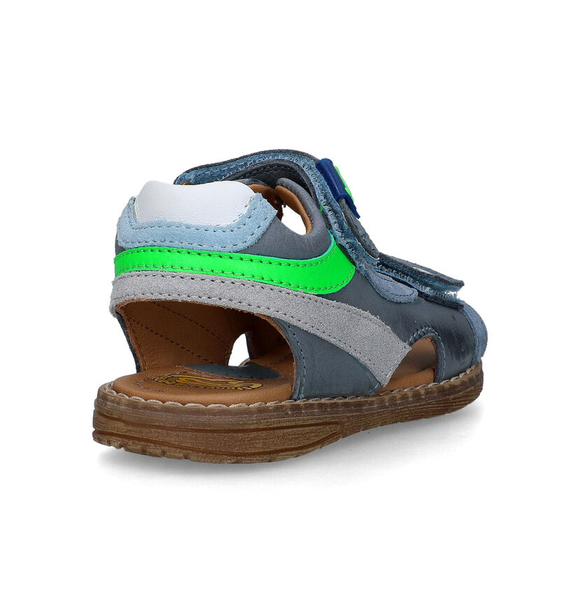 STONES and BONES Drops Blauwe Sandalen voor jongens (322129)