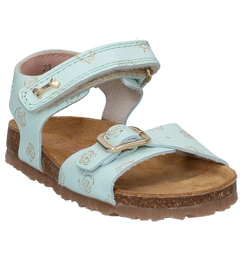 STONES and BONES Crast Witte Sandalen in leer (287861)