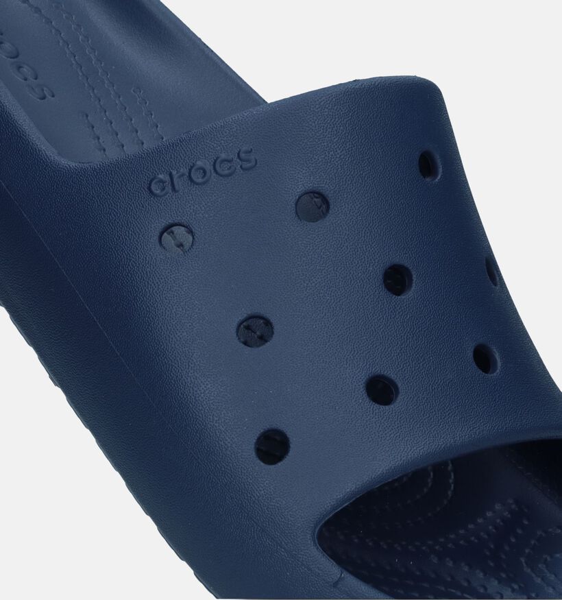 Crocs Classic Slide Claquettes de piscine en Bleu pour hommes (340093)