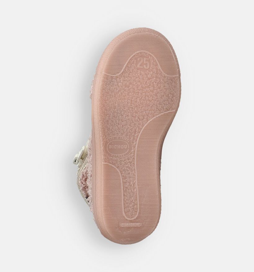 Bellamy Pomette Roze Pantoffels voor meisjes (364956)