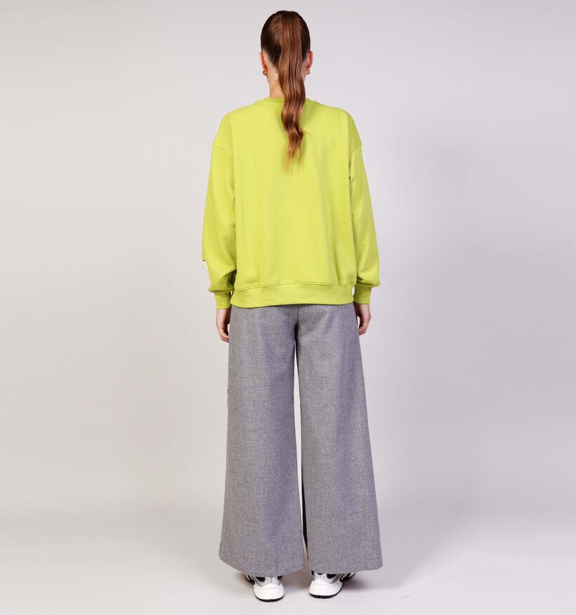 Pieces Muggi Sweatshirt en Vert pour femmes (365637)