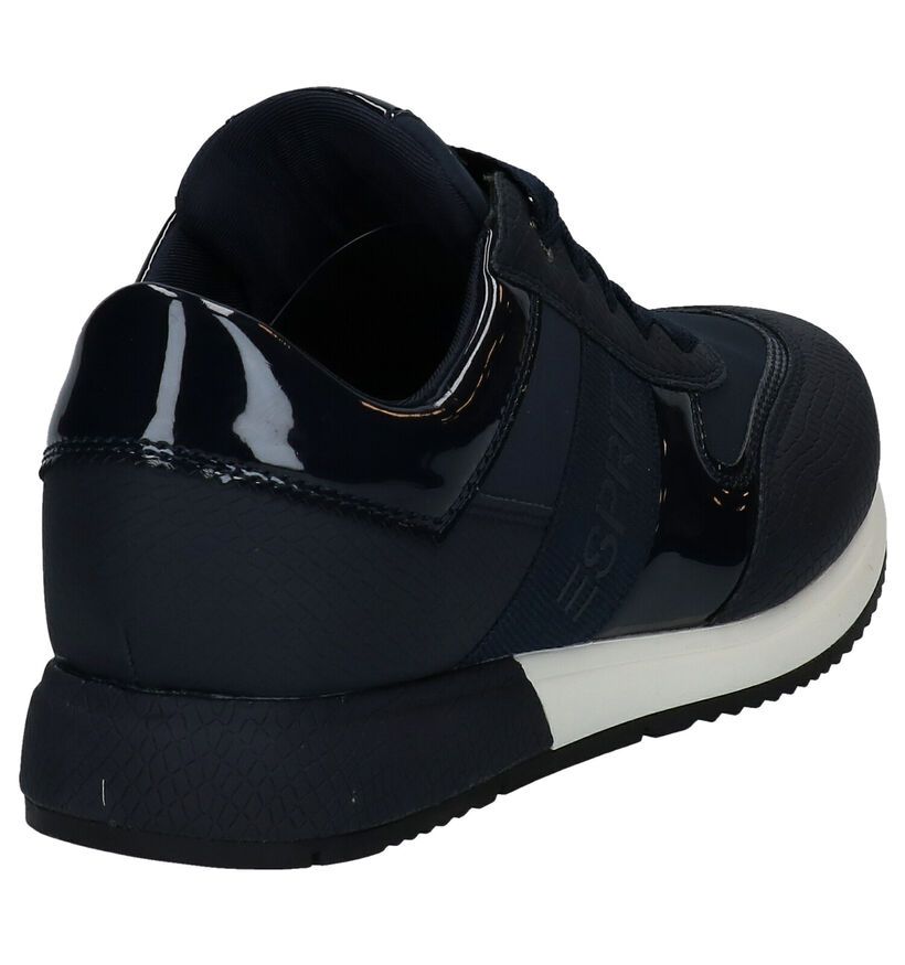 Esprit Mallorca Blauwe Sneakers in kunstleer (280473)