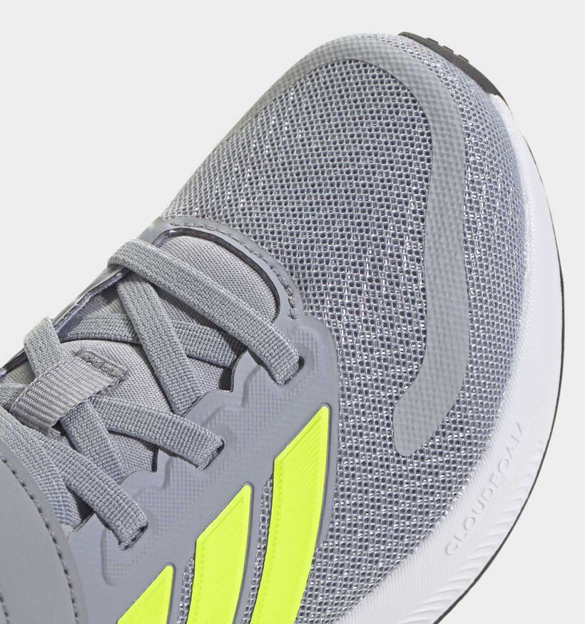 adidas Runfalcon 5 EL Grijze Sneakers voor meisjes, jongens (357842) - geschikt voor steunzolen