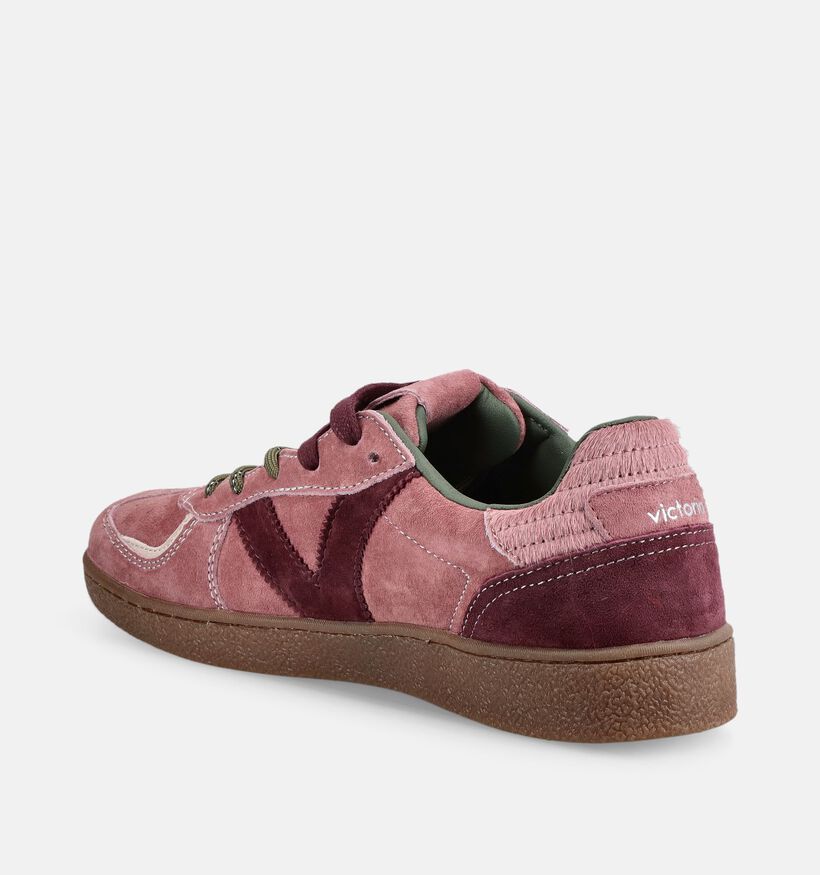 Victoria Baskets en Rose pour femmes (378890) - pour semelles orthop&eacute;diques