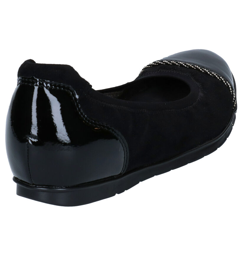 Tamaris Touch It Ballerines en Noir en simili cuir (280720)