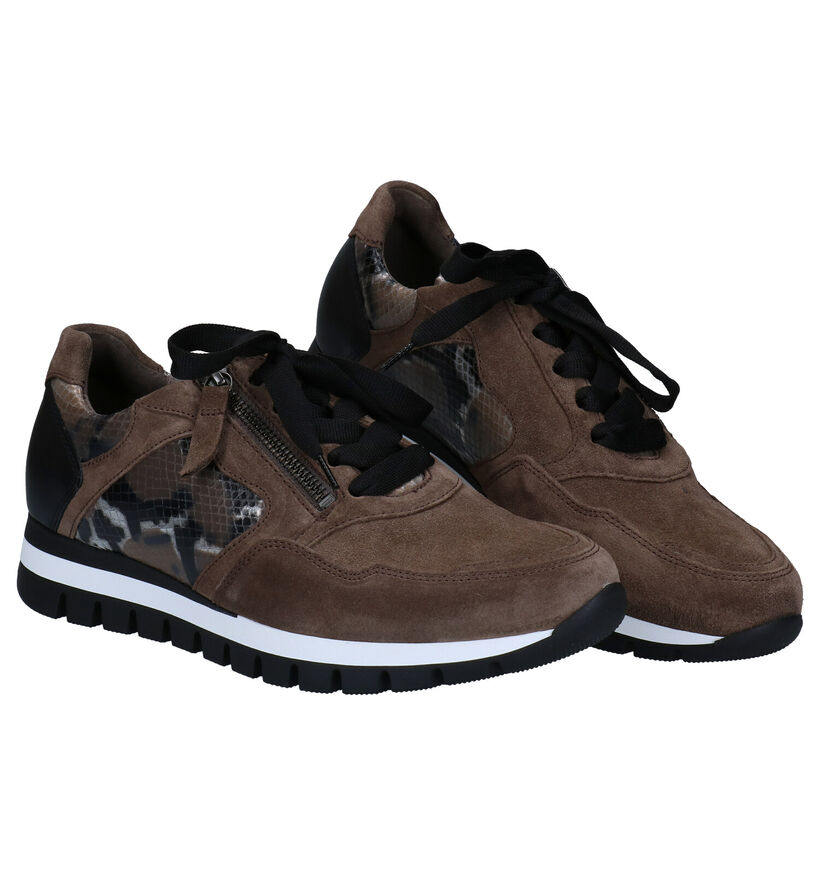 Gabor OptiFit Chaussures à lacets en Orange en nubuck (282469)
