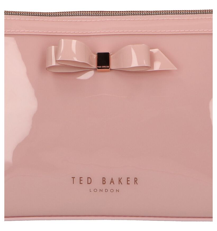 Ted Baker Caffara Trousse de maquillage en Noir en verni (236412)