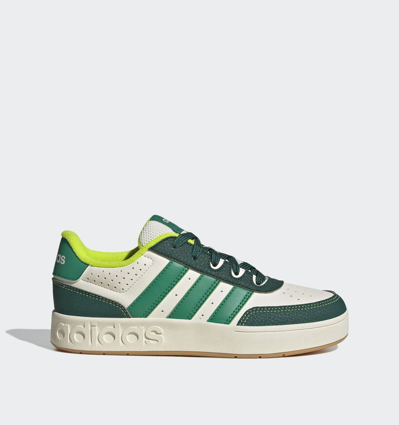 adidas Breakbase Groene Sneakers voor jongens, meisjes (359621) - geschikt voor steunzolen