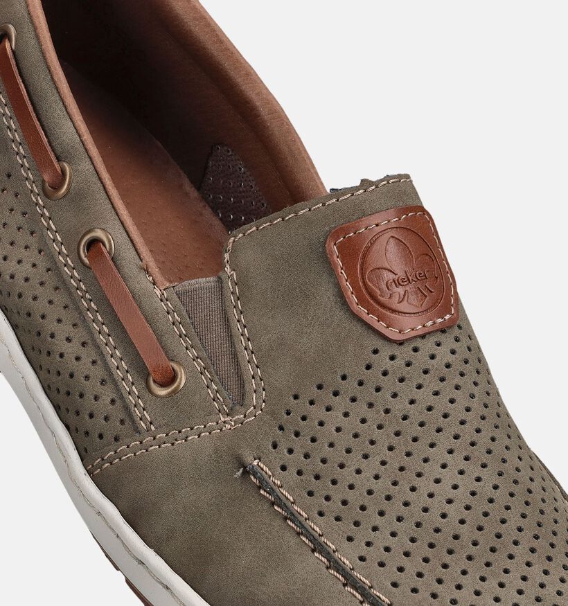 Rieker Groene Instappers voor heren (370488)
