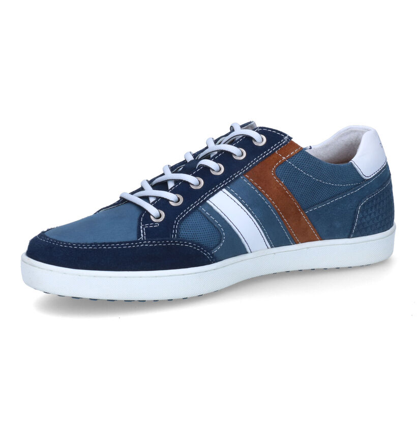 Australian Nothingham Chaussures à lacets en Bleu pour hommes (306708) - pour semelles orthopédiques