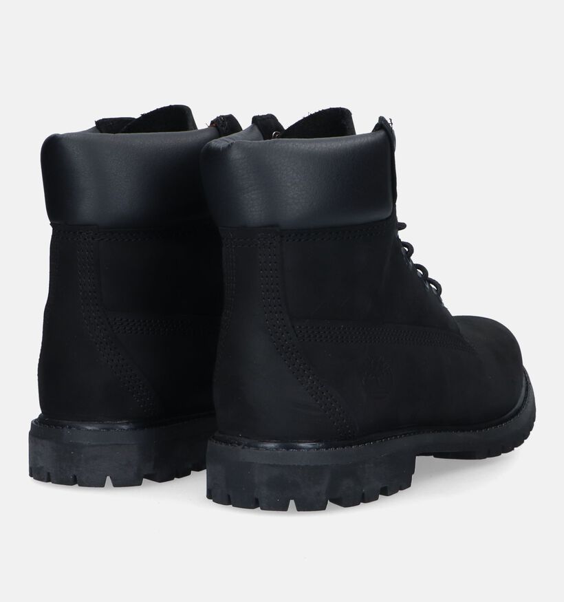 Timberland 6IN Premium Bottines en Noir pour femmes (328666) - pour semelles orthopédiques