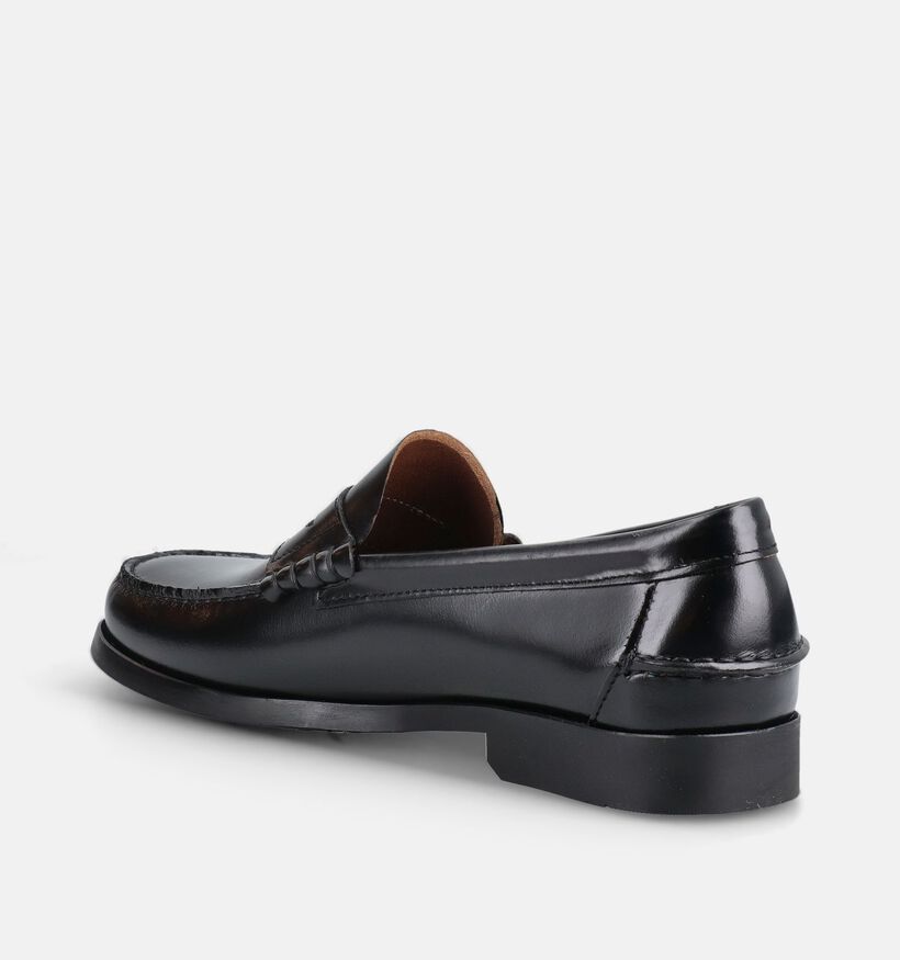 Via Borgo Loafers en Noir pour hommes (383003)