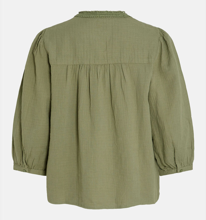 Vila Jillo Blouse en Vert khaki pour femmes (342092)