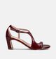 Zinda Bordeaux Sandalen op hak voor dames (373658)