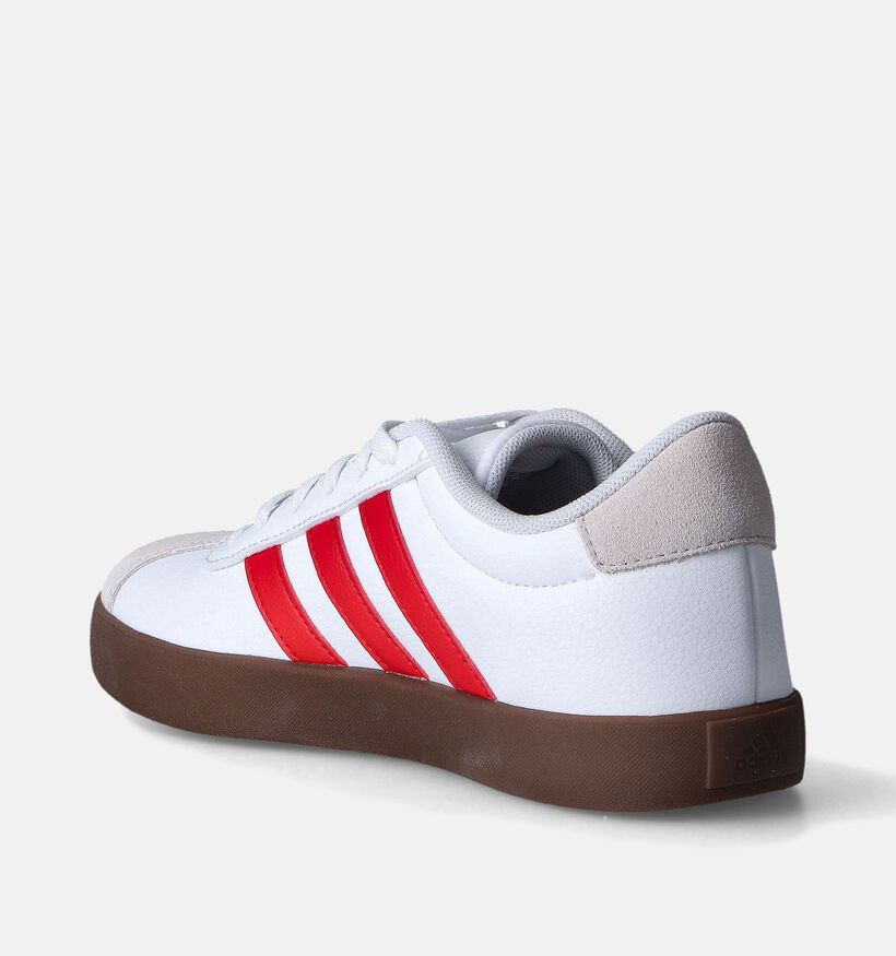 adidas VL Court 3.0 Witte Sneakers voor jongens, meisjes (361514)