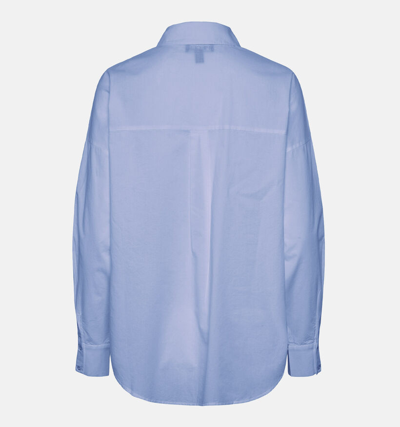 Pieces Tanne Blauw Hemd voor dames (335634)